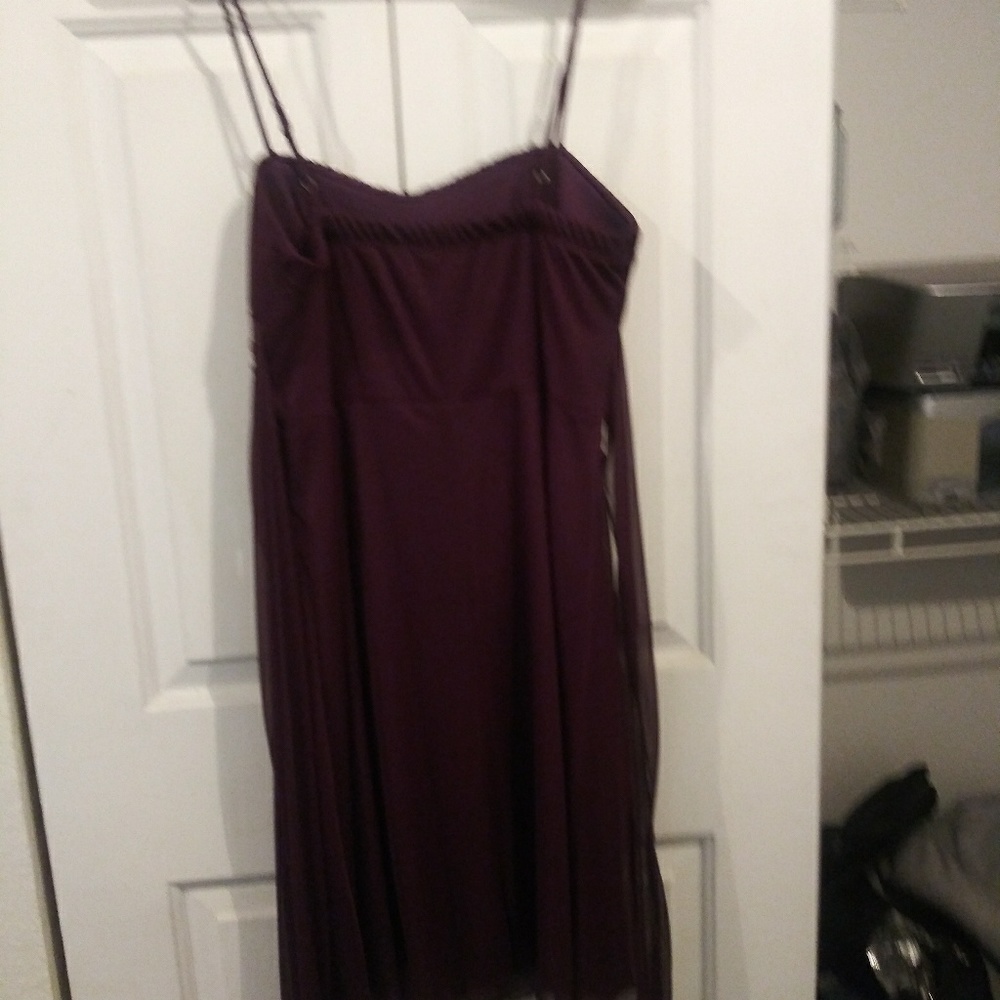 Purple dress